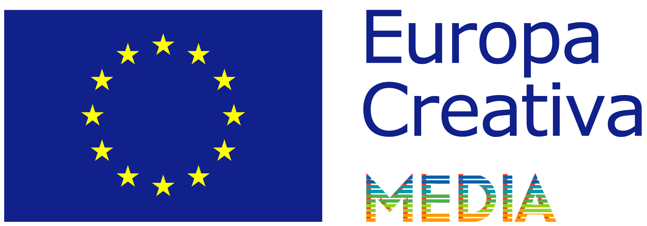 EU flag-Crea EU + MEDIA_neg IT